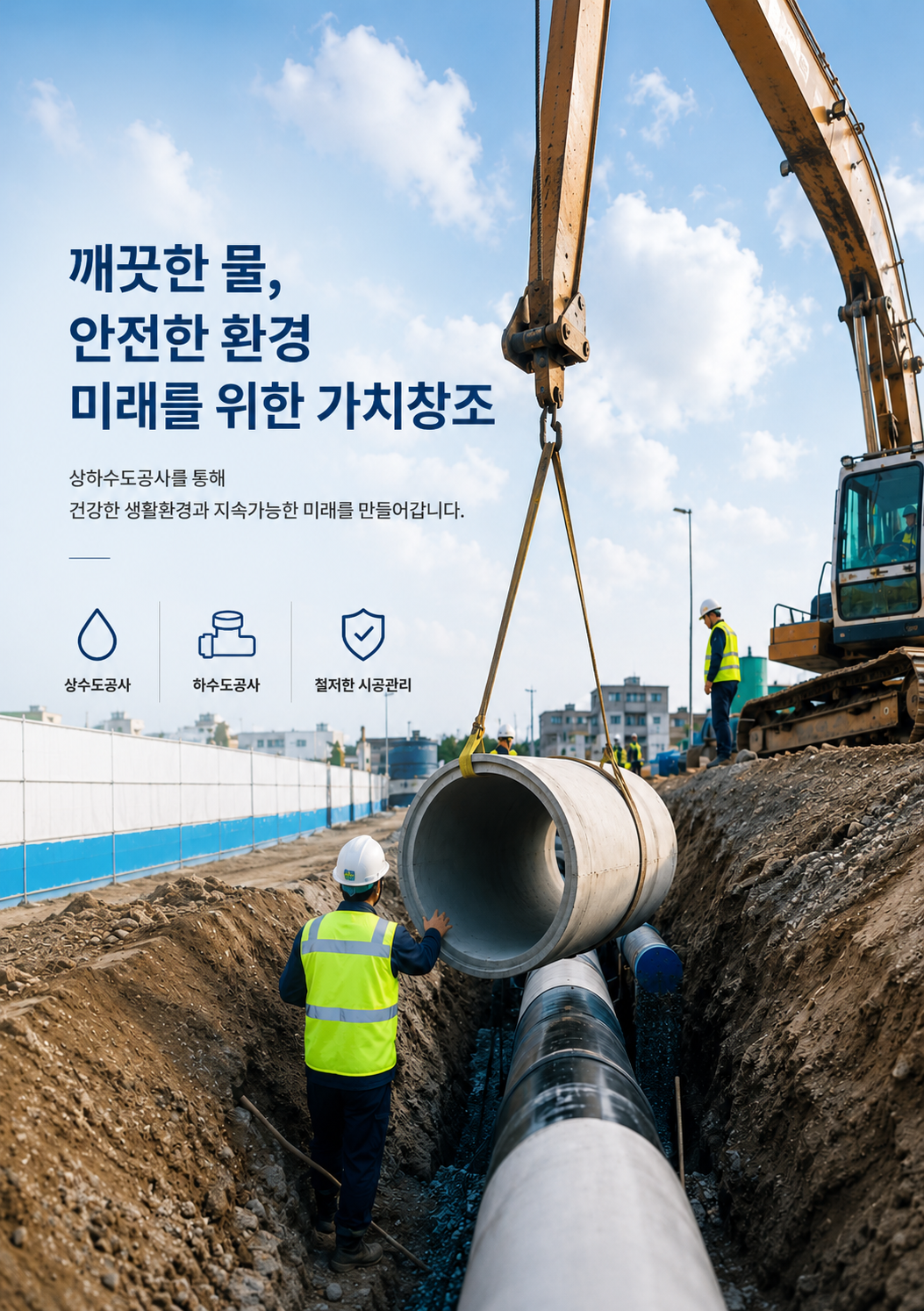 상 하수도 공사